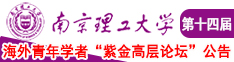 骚屄求操xxx南京理工大学第十四届海外青年学者紫金论坛诚邀海内外英才！